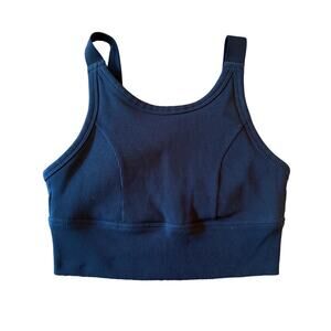 Aerie OFFLINE Ribbed Sports Bra Black Size M / 786B2